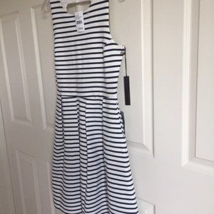 Felicity and Coco Stripe Fit & Flare Dress